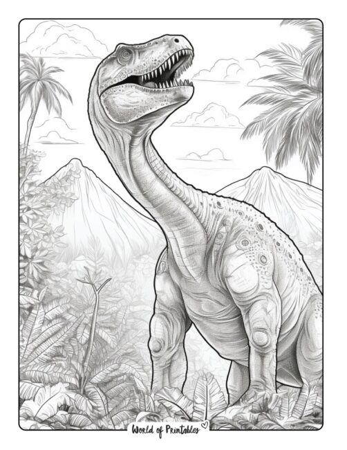 Dinosaur coloring pages best pages for kids