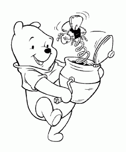 Free winnie the pooh coloring pages