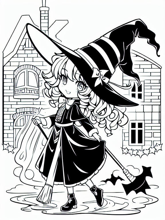Black and white coloring page a c