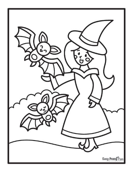 Printable witch coloring pages â sheets