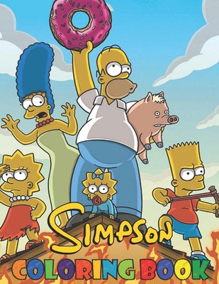 The simpsons coloring book a great simpsons coloring book for kids coloring page full off simpson images to color by nancy greenberg