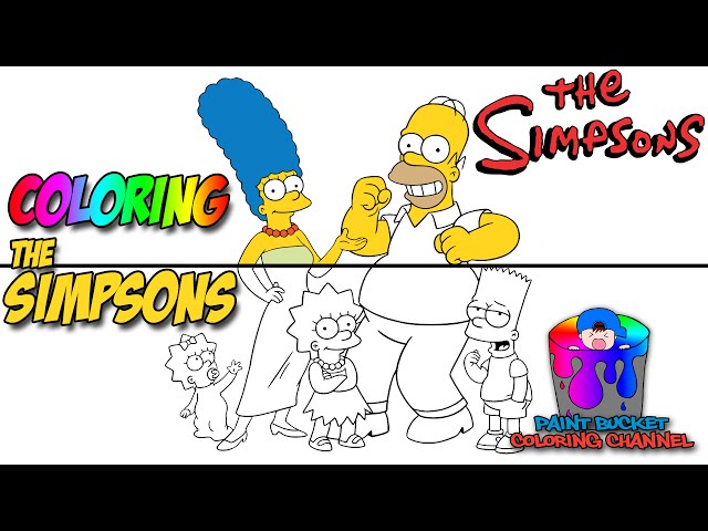 Coloring the simpsons