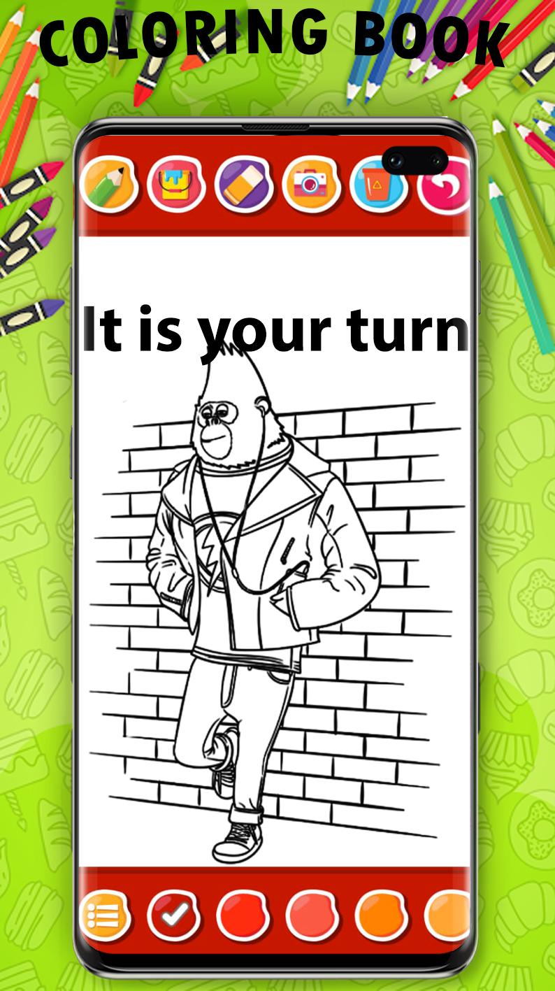Androidì sing coloring book apk ëìëë