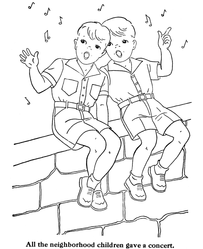 Bluebonkers boy coloring pages