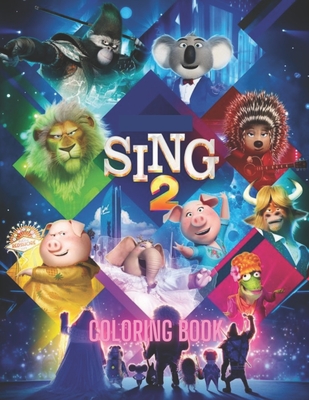 Sing coloring book coloring book for all ages by sim sim