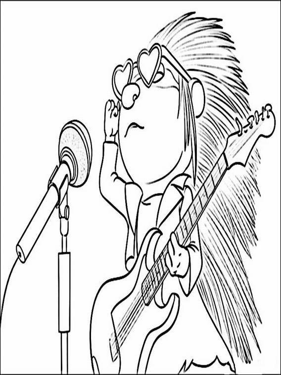 Coloring sing