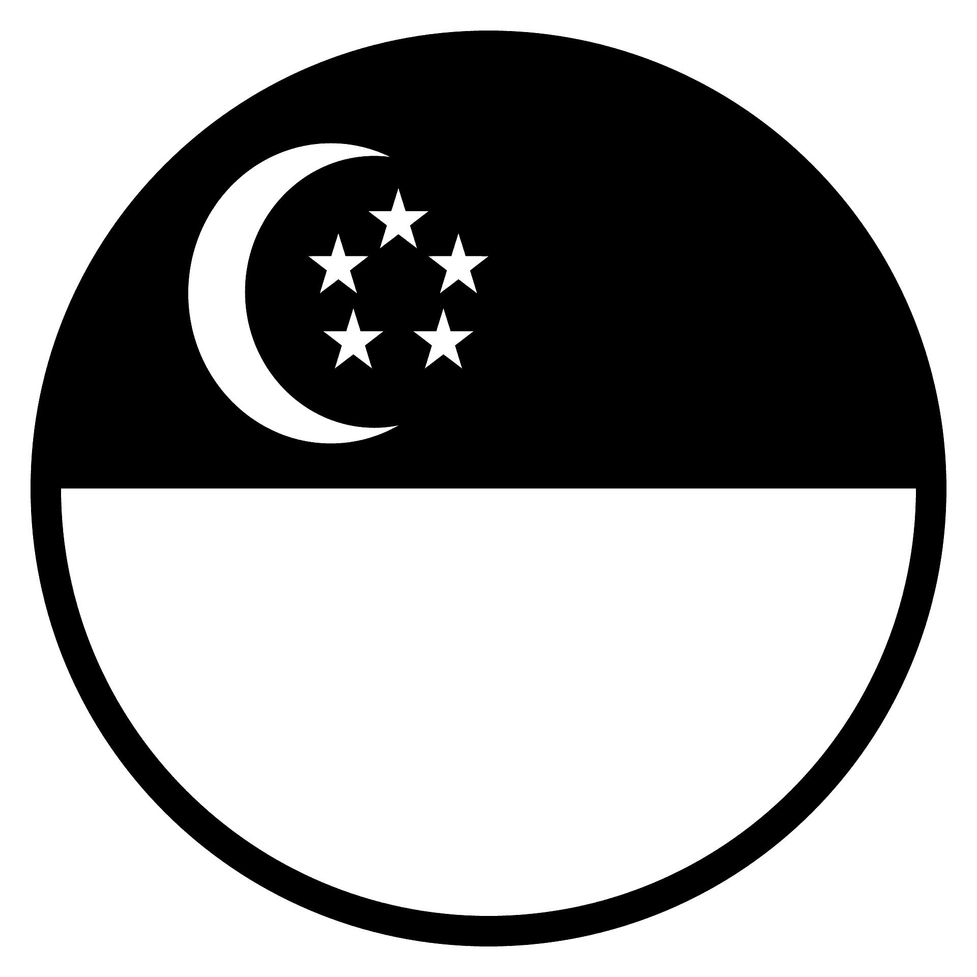 Singapore flag emoji clipart free download transparent png