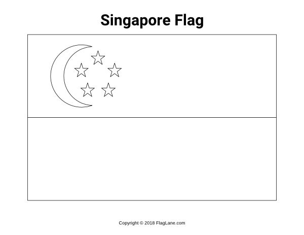 Free printable singapore flag coloring page download it at httpsflaglanecoloring