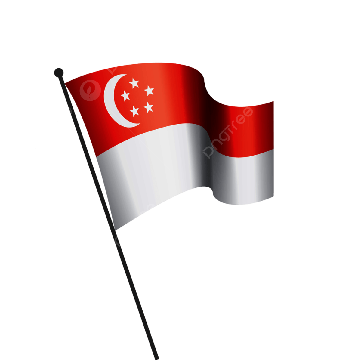 Singapore flag illustration png vector psd and clipart with transparent background for free download