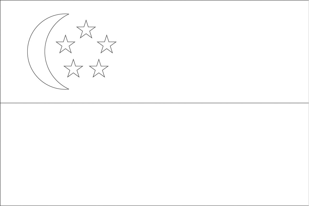 World flags coloring sheets