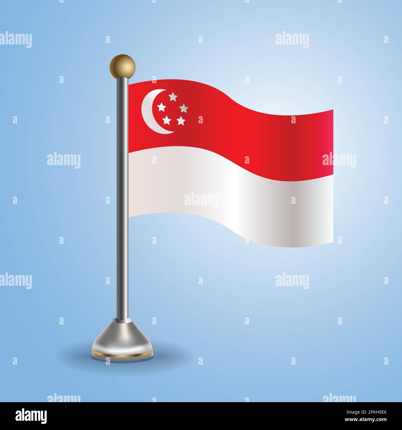 Singapore national symbol hi