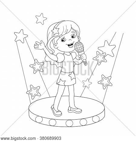 Coloring page outline vector photo free trial bigstock