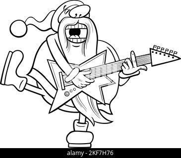 Singing people cartoon coloring page stock vector image art