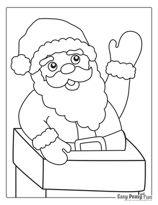 Printable christmas coloring pages