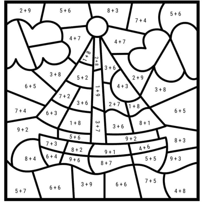 Free addition worksheet printables