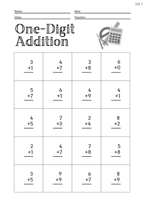 Printable and downloadable one