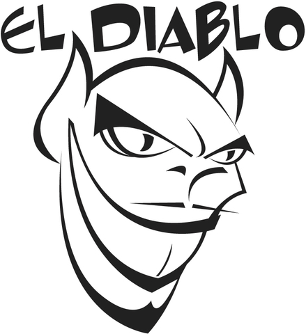 El diablo coloring page free printable coloring pages