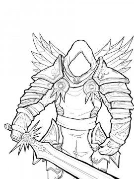 Diablo coloring pages coloring pages color coloring pages for kids