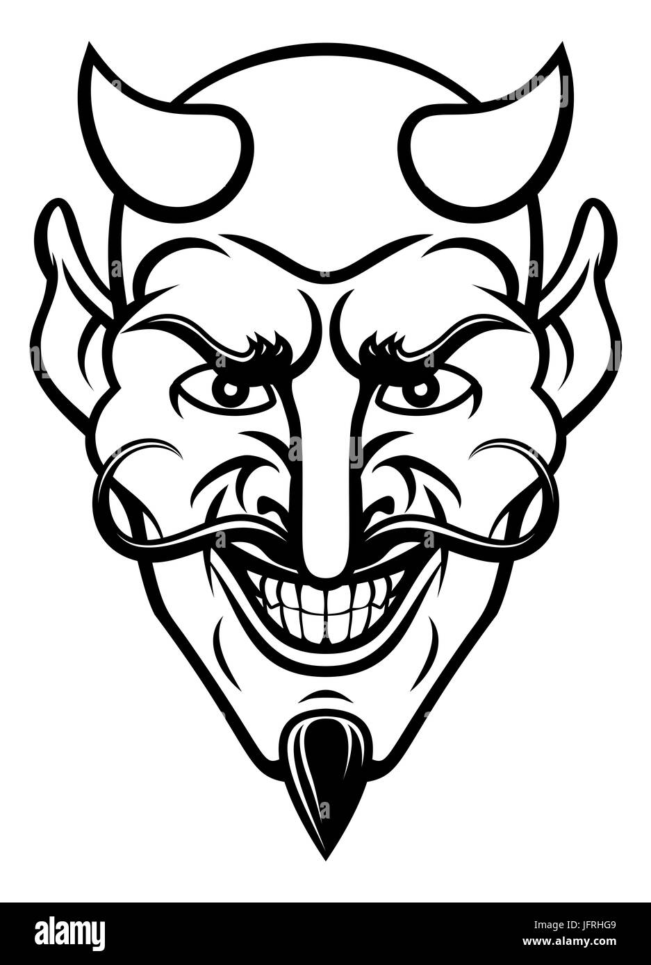 Evil grin hi