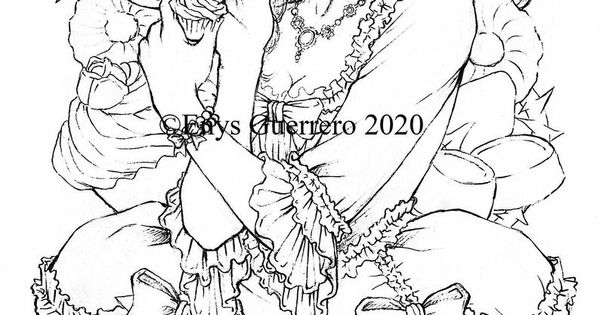 El diablo coloring page goth fantasy printable download jpg