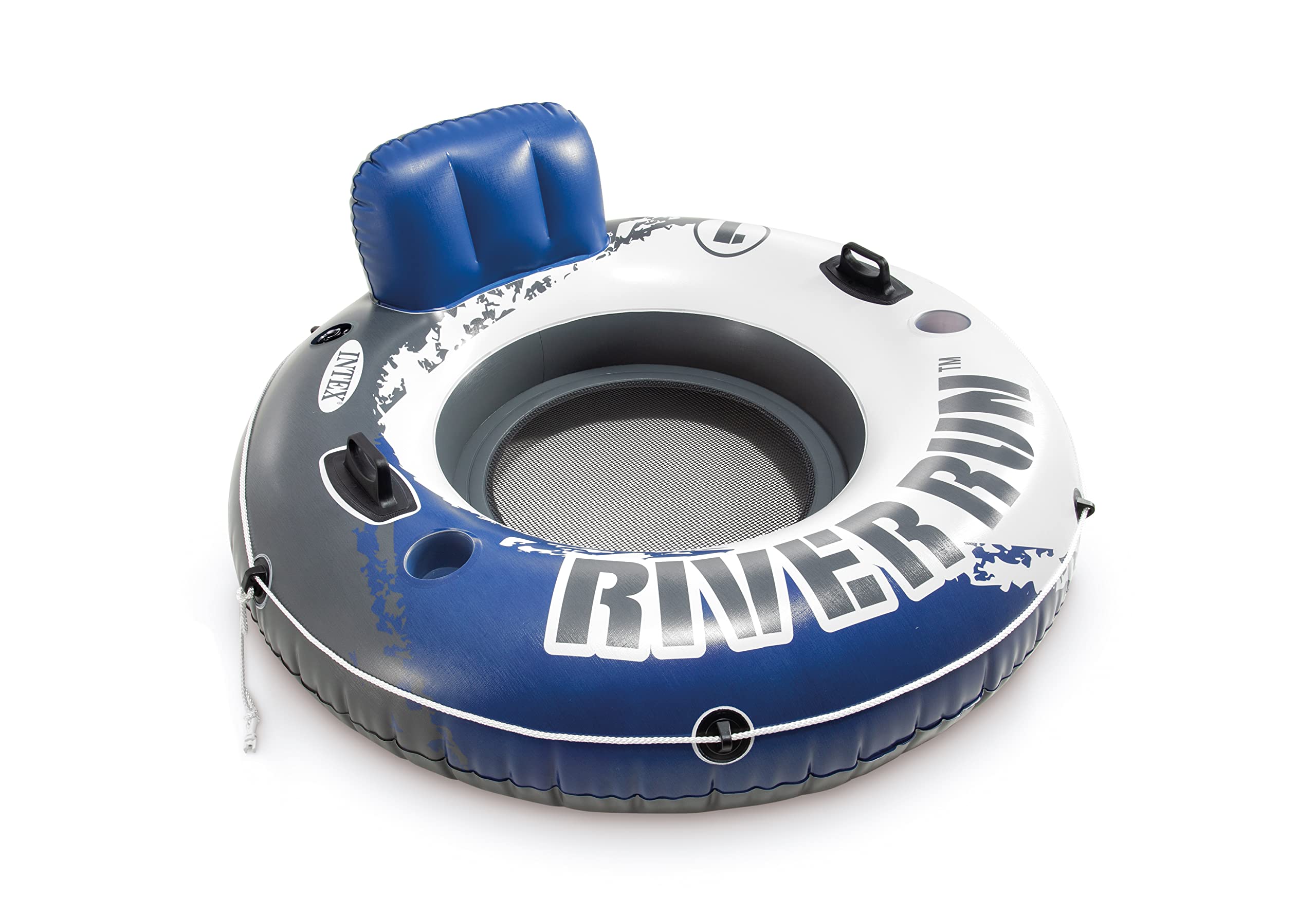 Intex ep river run inflatable floating lounge fortable backrest â built