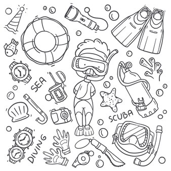 Swim ring coloring pages images
