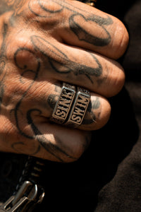 Sink or swim stainless steel rings set of by relentless betrayal