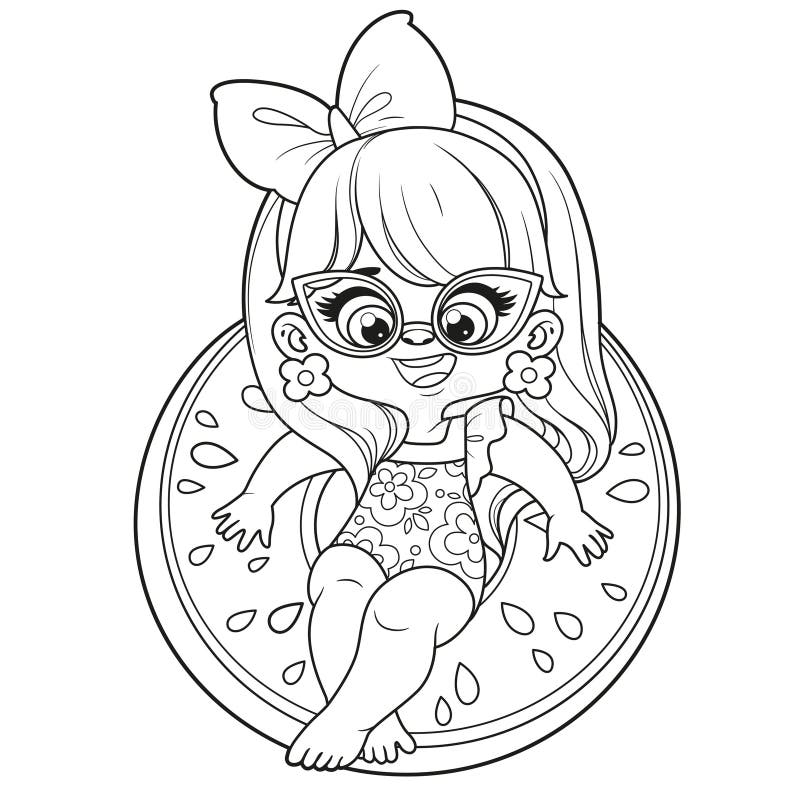Swimming ring coloring stock illustrations â swimming ring coloring stock illustrations vectors clipart