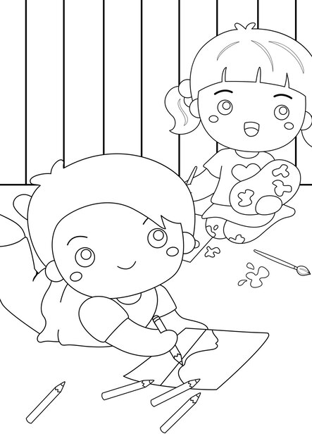 Page swim ring coloring pages images