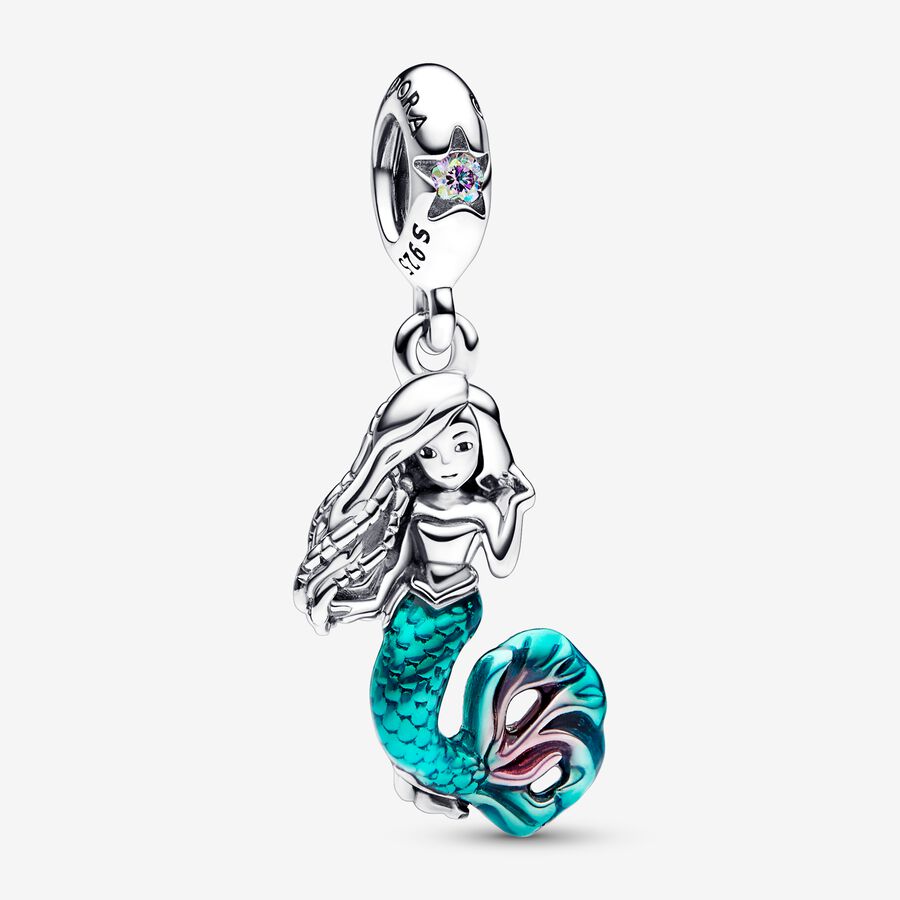 Disney the little mermaid ariel dangle charm