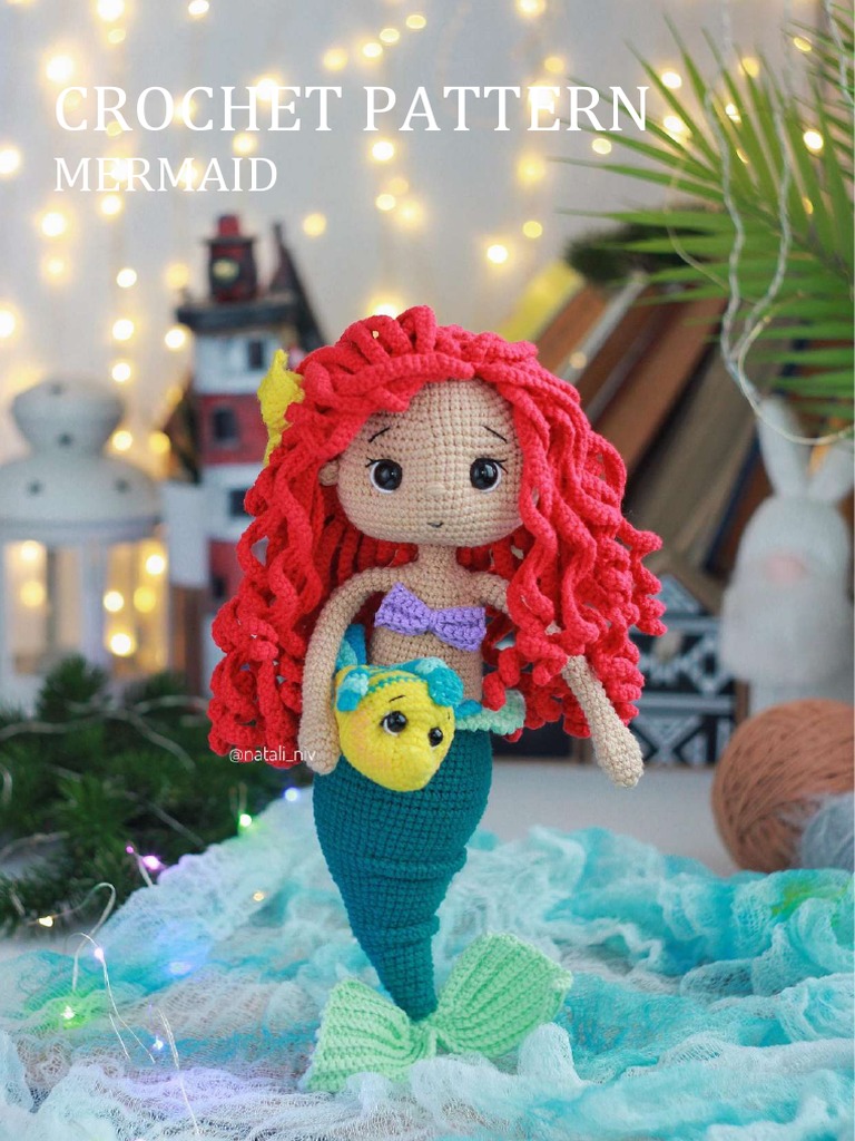 La sirenita ariel pdf crochet yarn