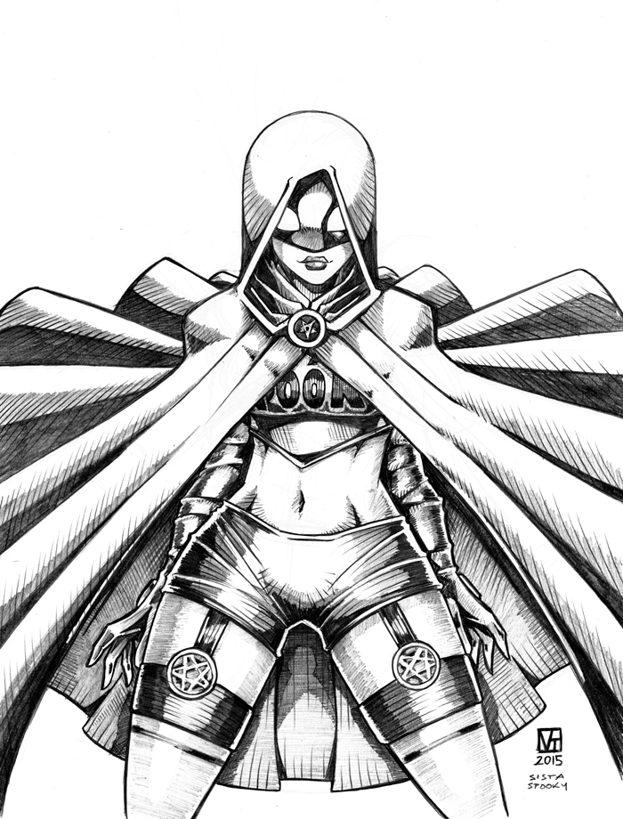 Empowered sistah spooky by shadoboxxer on
