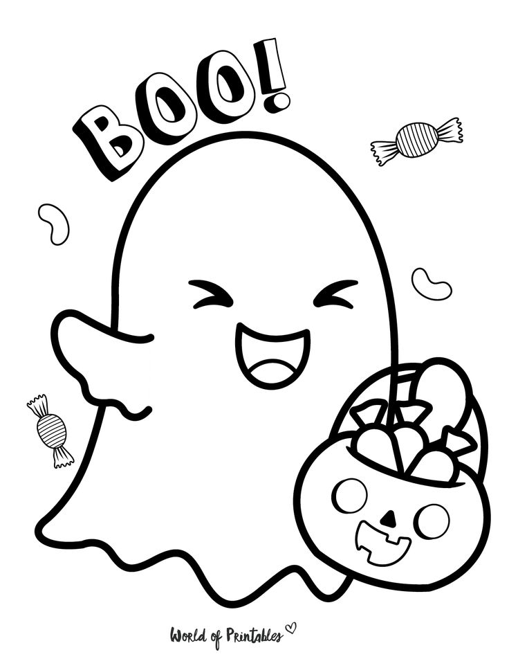 Super cute and spooky halloween coloring pages for kids halloween coloring halloween coloring sheets free halloween coloring pages