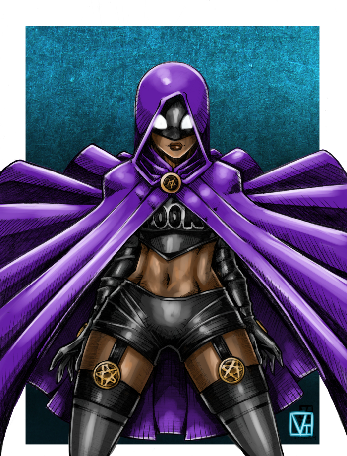 Sistah spooky colored by shadoboxxer on