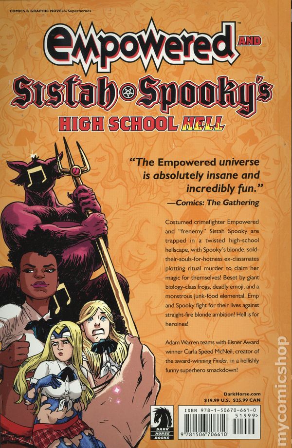 Empowered and sistah spookys high school hell tpb dark horse ic books