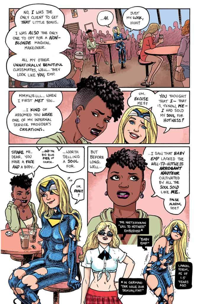 Ic book review dark horse ics empowered and sistah spookys high school hell by adam warren carla speed mcneil jenn manley lee â