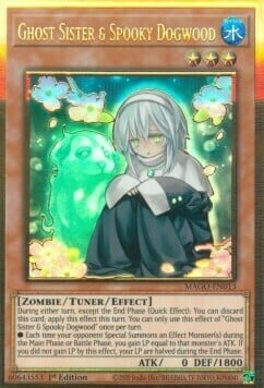Ghost sister spooky dogwood maximum gold yu