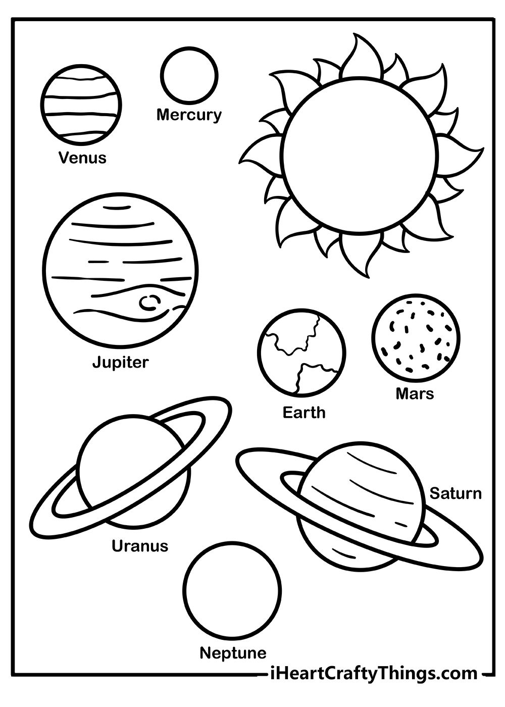 Sol system coloring pages in sol system coloring pages sol system for kids sol system t
