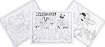 Crayola five nights at freddys coloring pages adult coloring count toys games