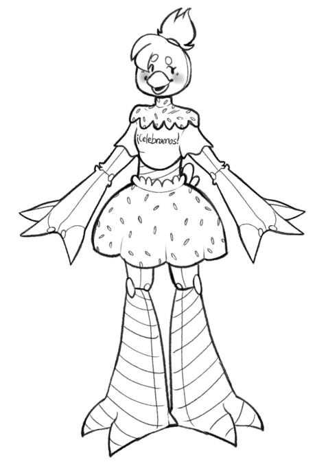 Get real twittðµr on x heres my most recent fnaf au design which is of course chica fnaf thisll be a thread so make sure to check out the rest of