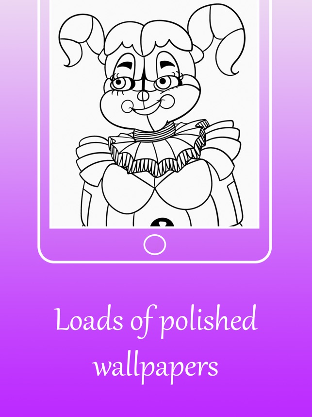 Coloring pages for fnaf sister location on the app store