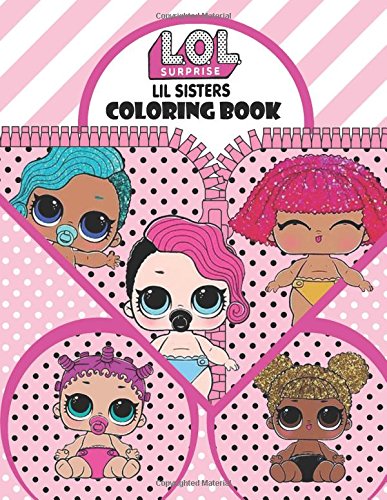 Buy lol surprise l sisters loring book over jumbo loring pages that are perfect for beginners for girls boys and anyone who loves lol surprise l sisters online at israel