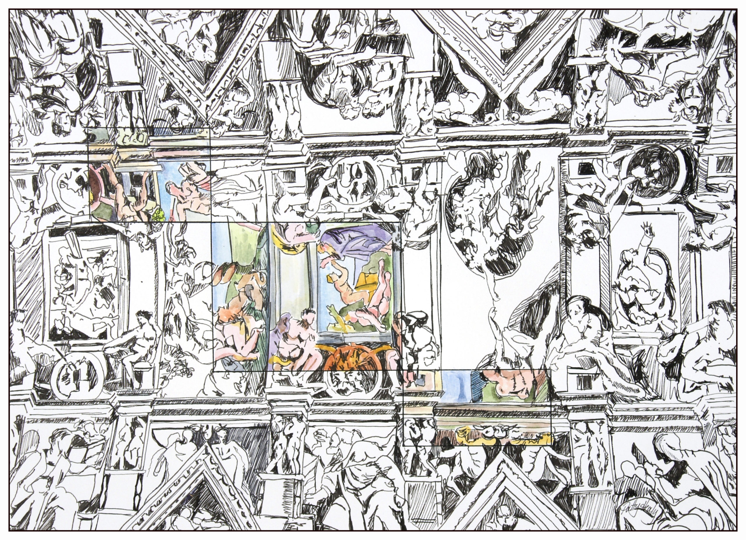 Sistine chapel close