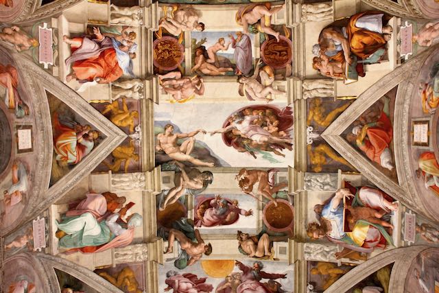 Michelangelo and the sistine chapel