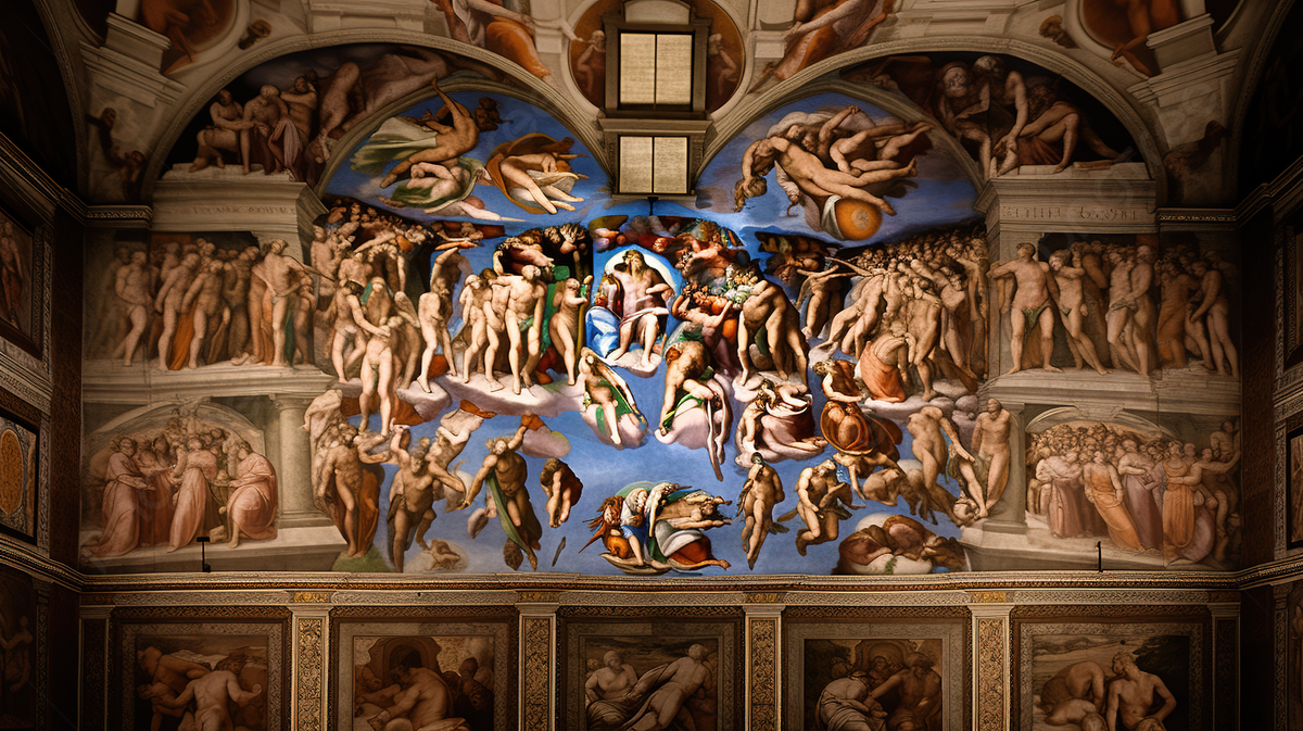 Image of the sistine chapel background michelangelo pictures background image and wallpaper for free download