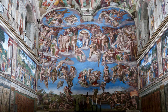 Michelangelo and the sistine chapel