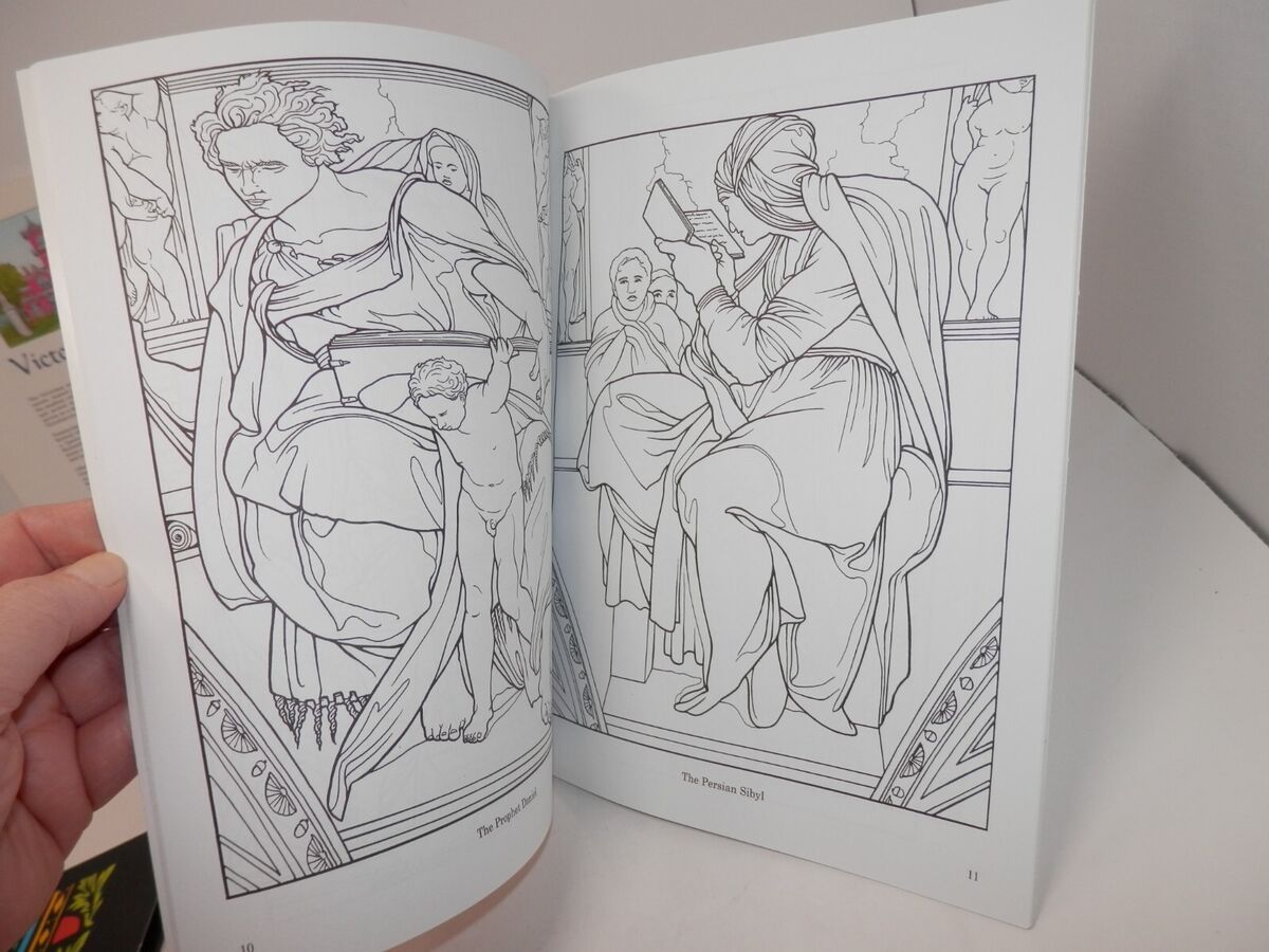 X dover coloring books
