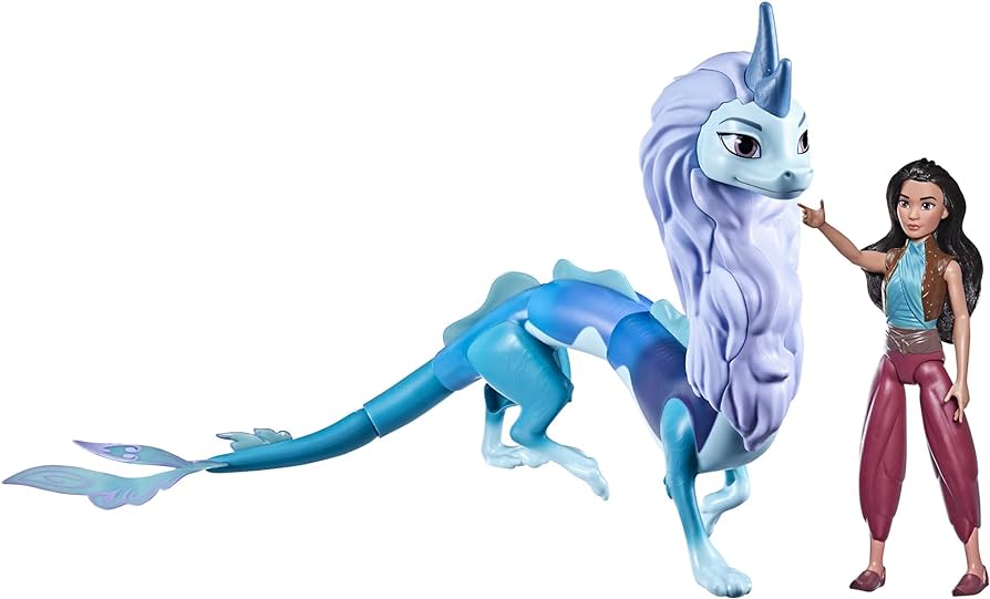 Disney princess disneys raya and the last dragon color splash raya and sisu dragon water toy for kids and up everything else