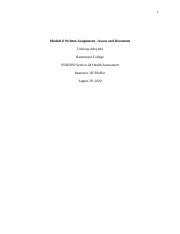 Tadeyemi module assessment docx