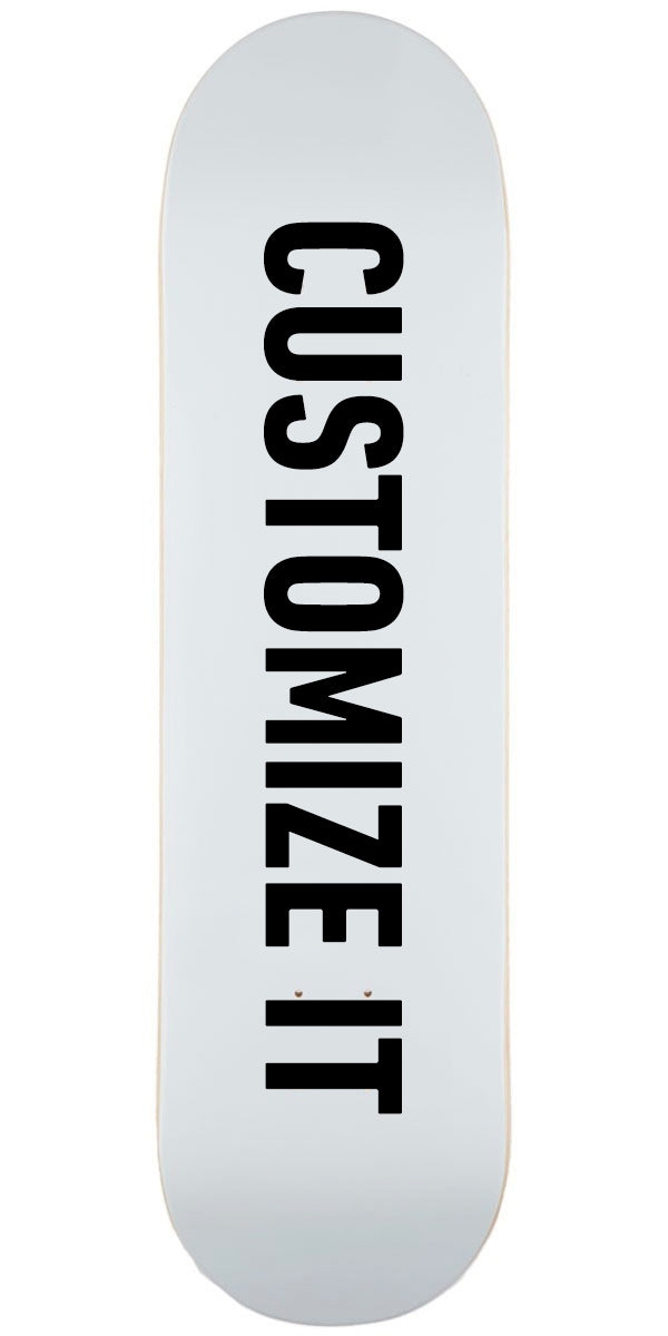Custom skateboard decks and skateboards